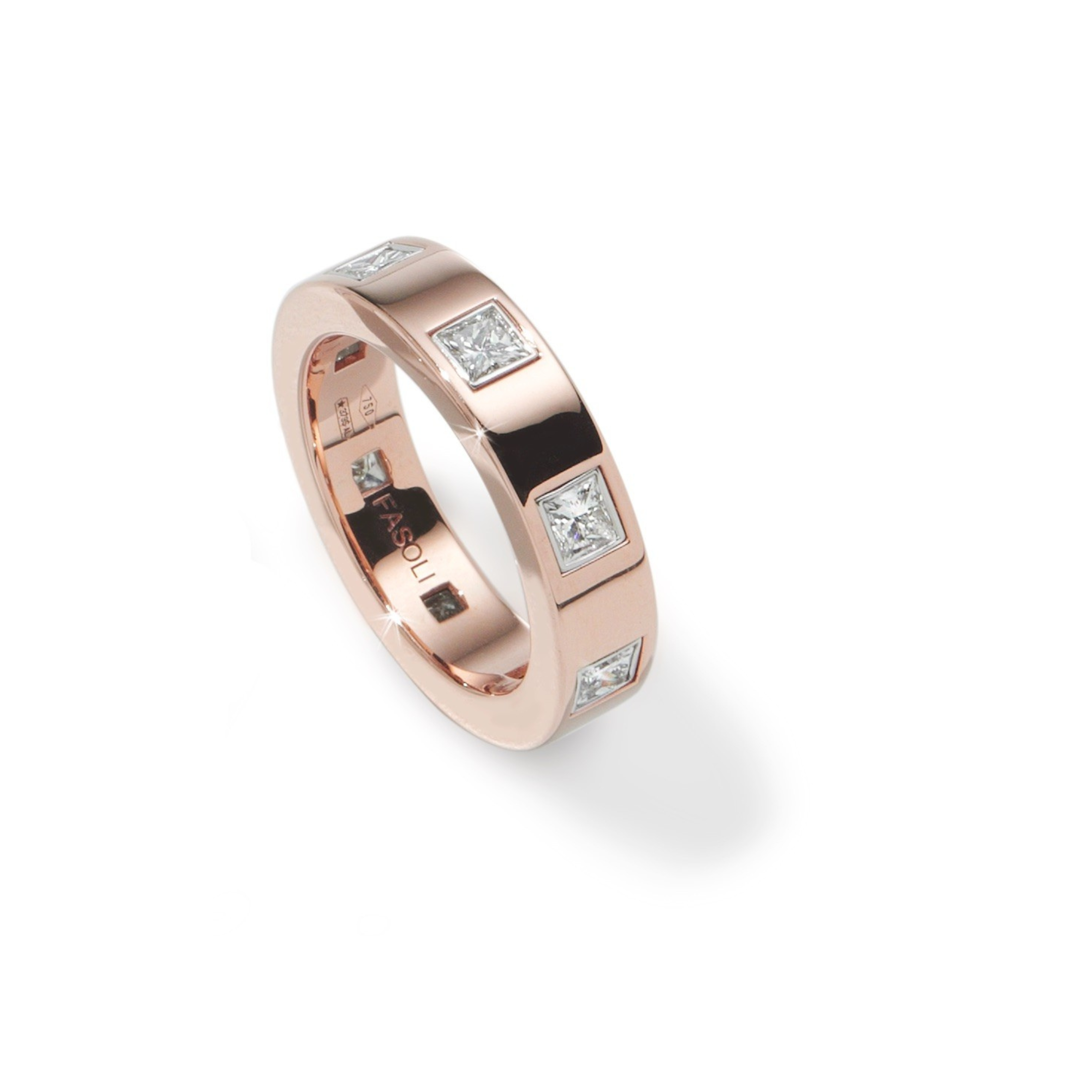 Anello Luce con diamanti