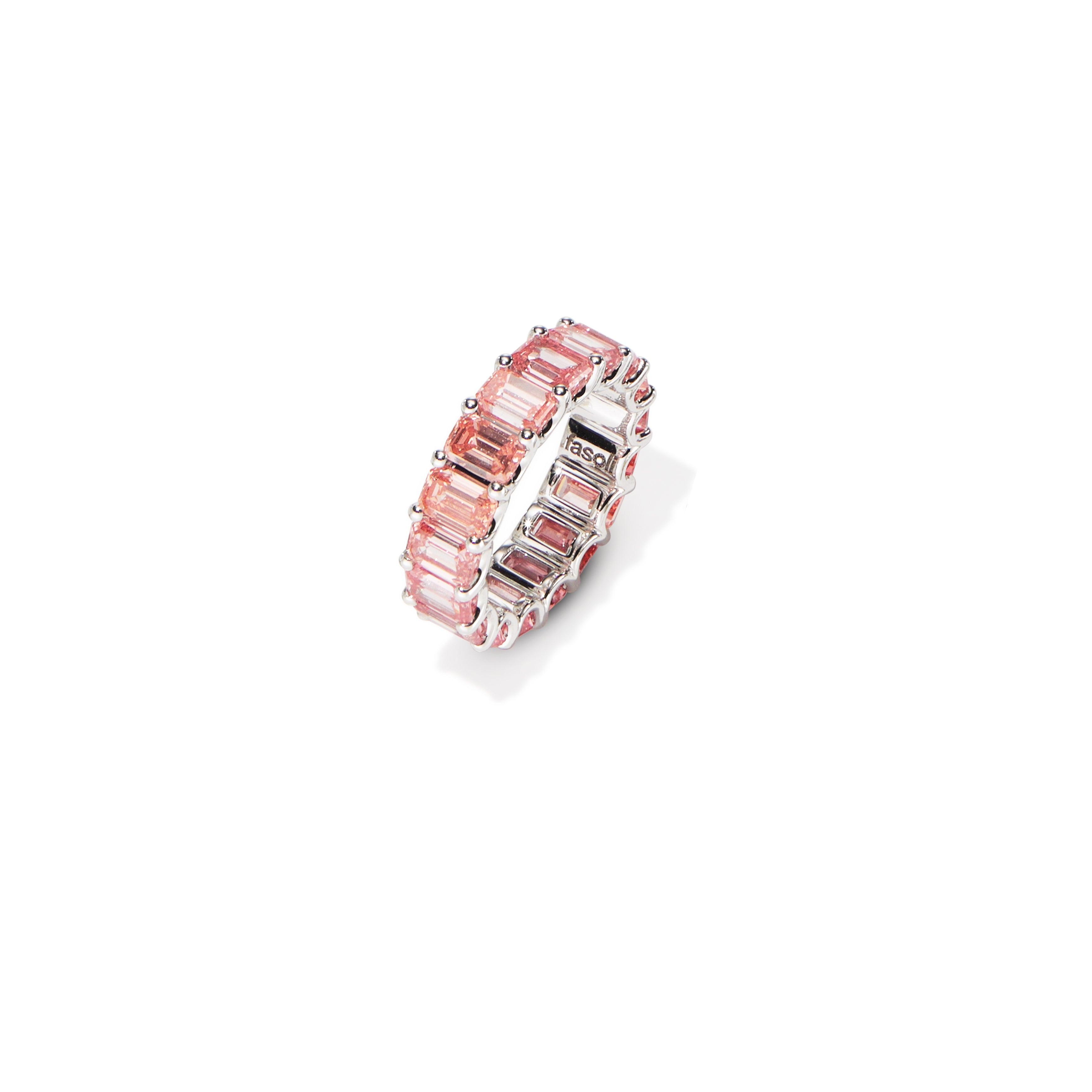 Anello Classycolors Rose  _ ottagonale