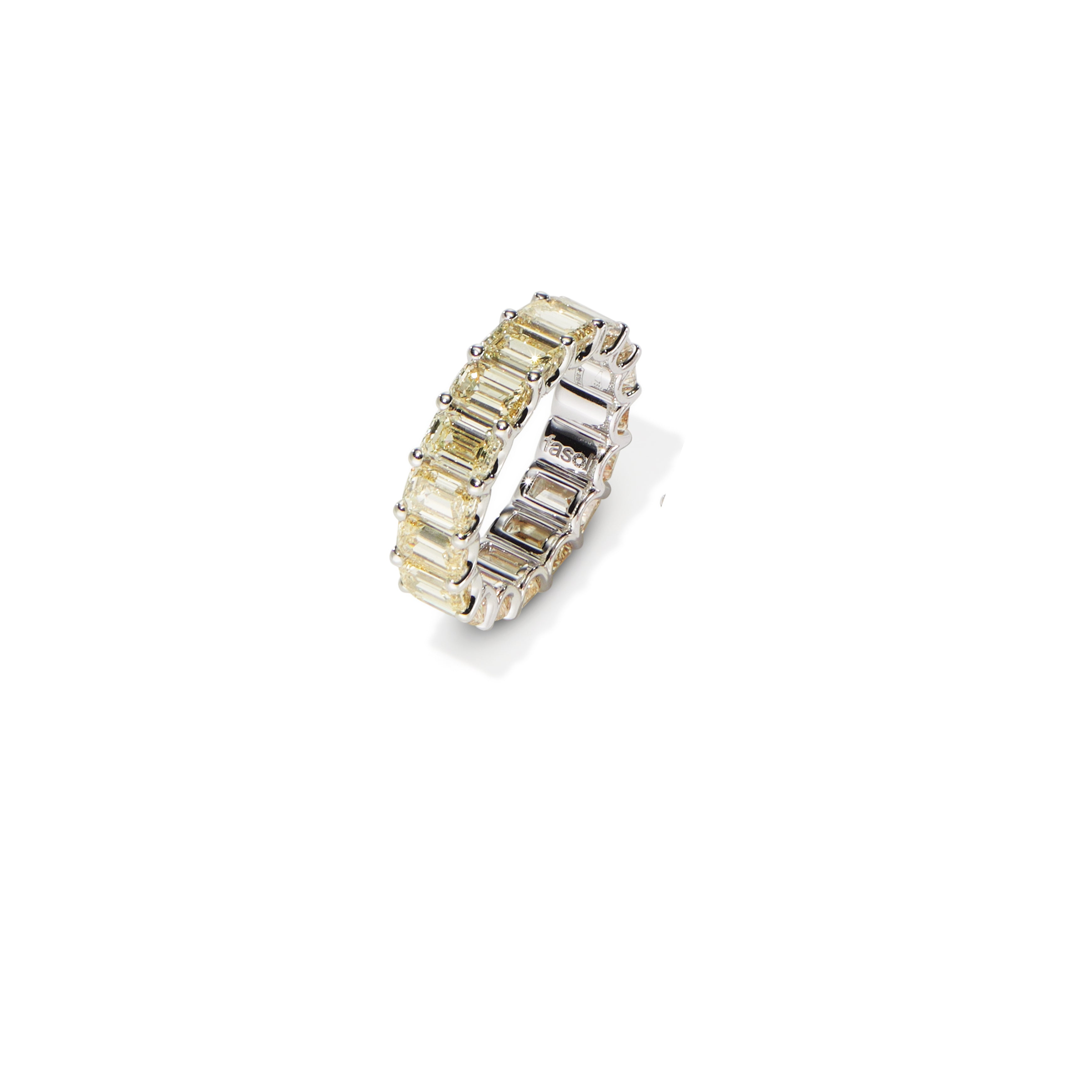 Anello Classycolors Yellow _ ottagonale