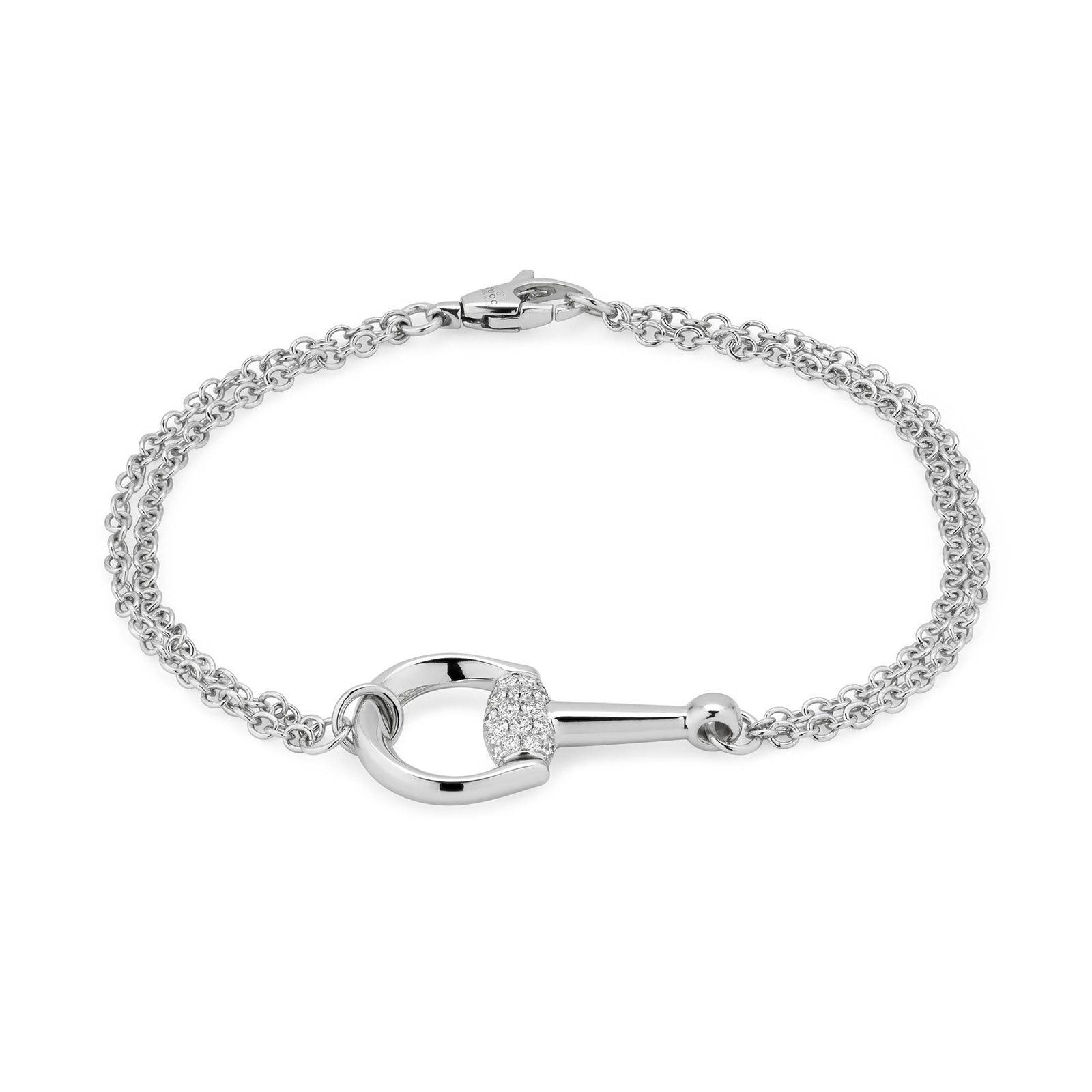 Bracciale Gucci Horsebit _ bianco