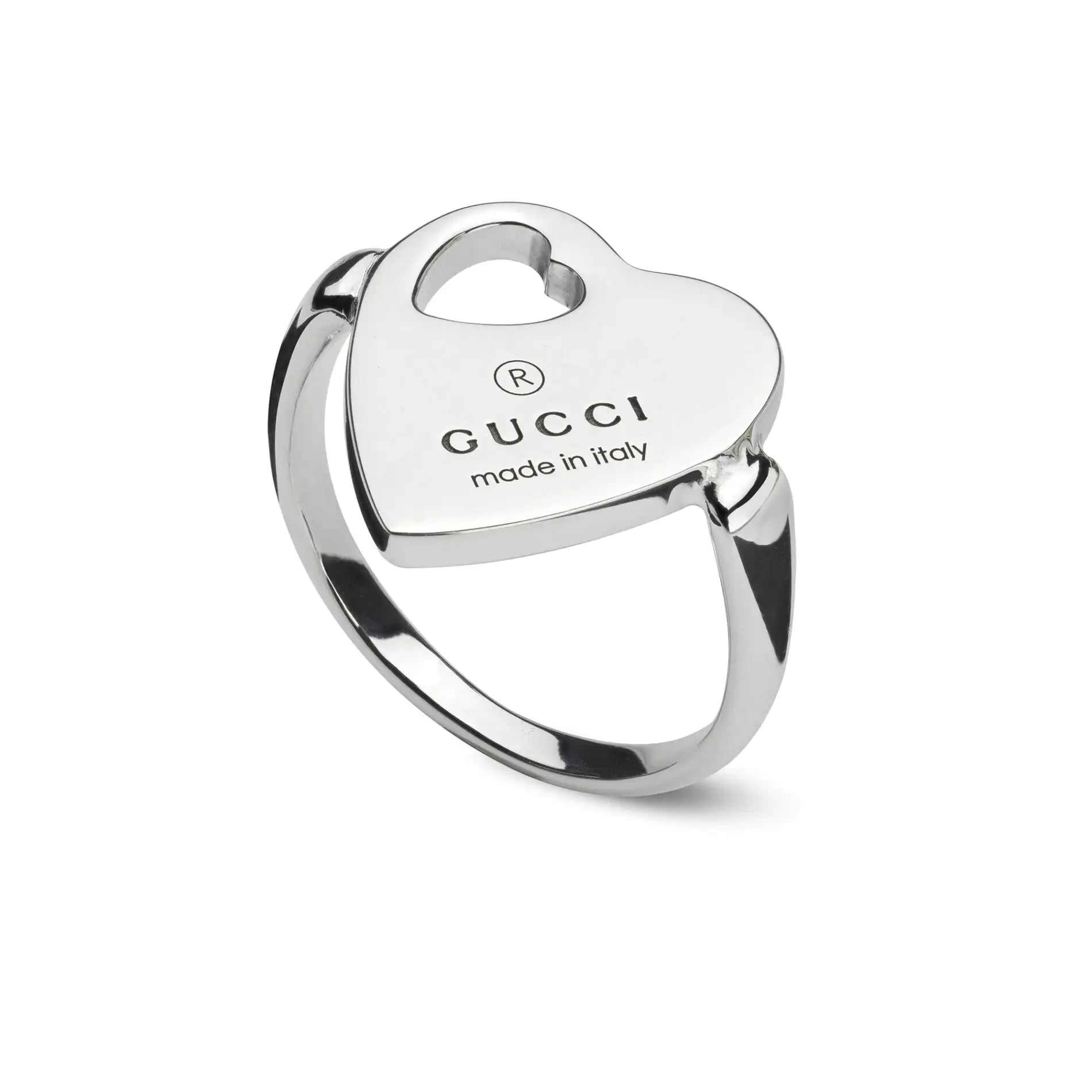 Anello Gucci Trademark cuore