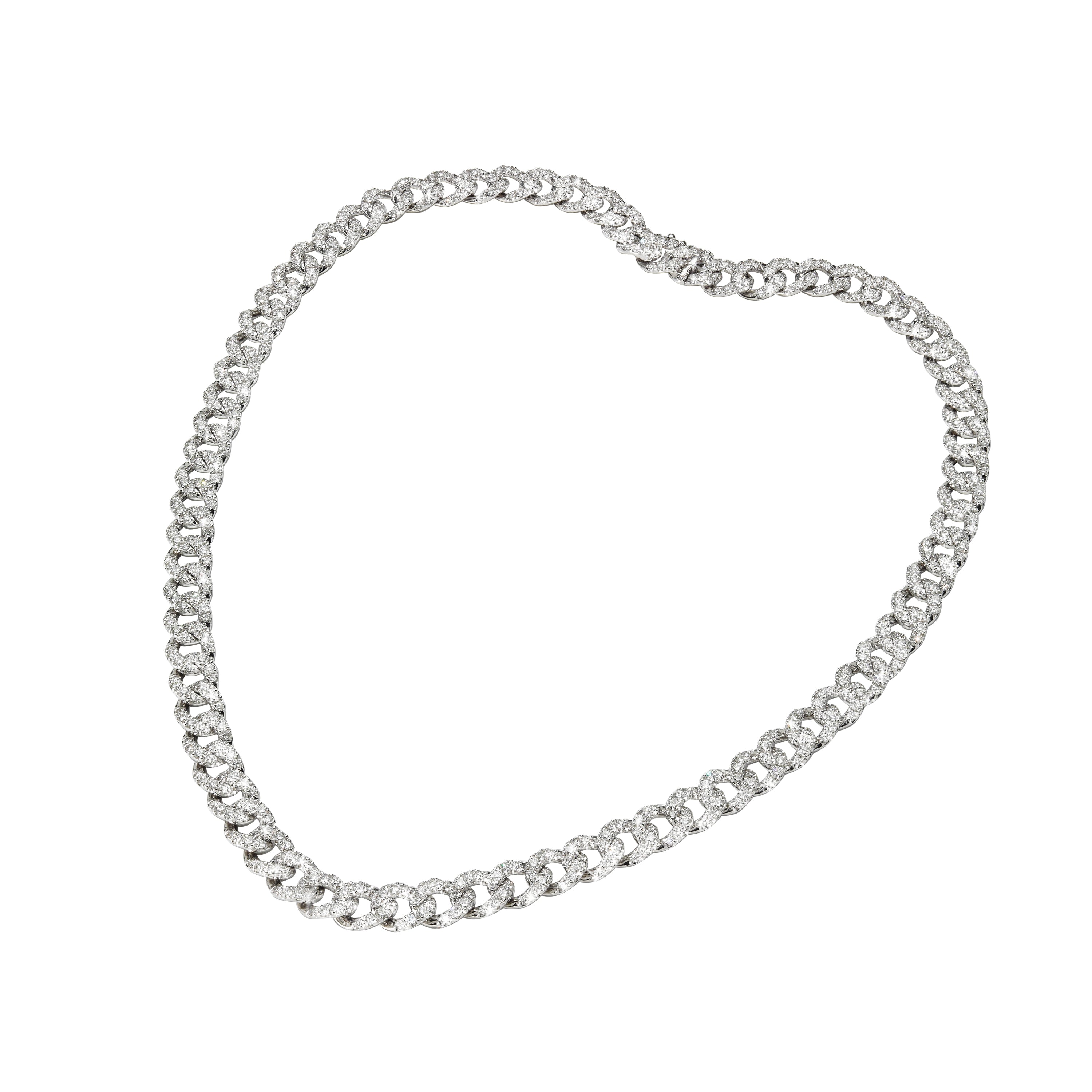 Collana Groumette con diamanti